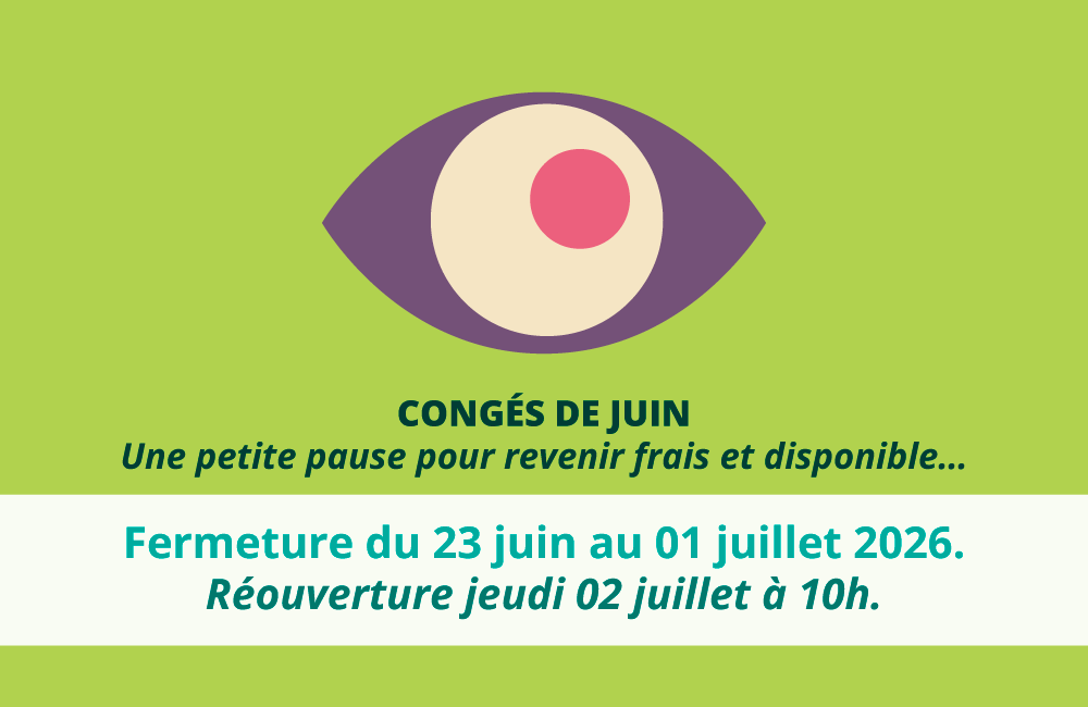 Horaires exceptionnels d'OPTO Design'