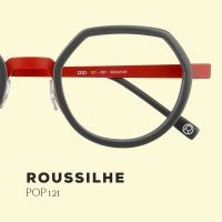 Lunettes Roussilhe, chez OPTO Design, opticien à Nantes
