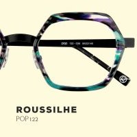 Lunettes Roussilhe, chez OPTO Design, opticien à Nantes
